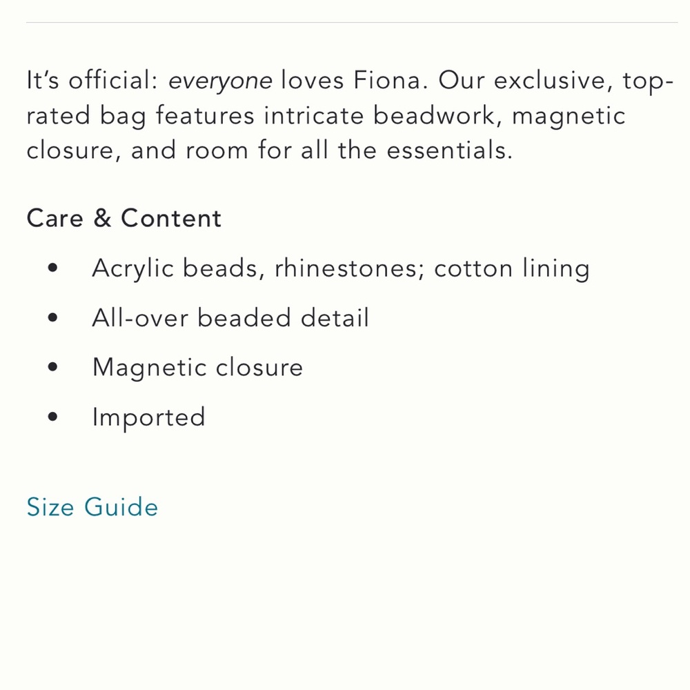 ๐HOST PICK!๐ NWT Fiona beaded pearl strap bag - Picture 4 of 9